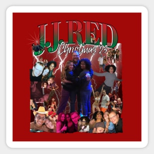 JJ Red Christmas 2023 Sticker